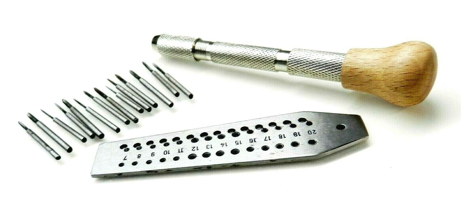 Mini Tap and Die Jewelers Set 14 Taps and Screw Plate & Swivel Etsy UK