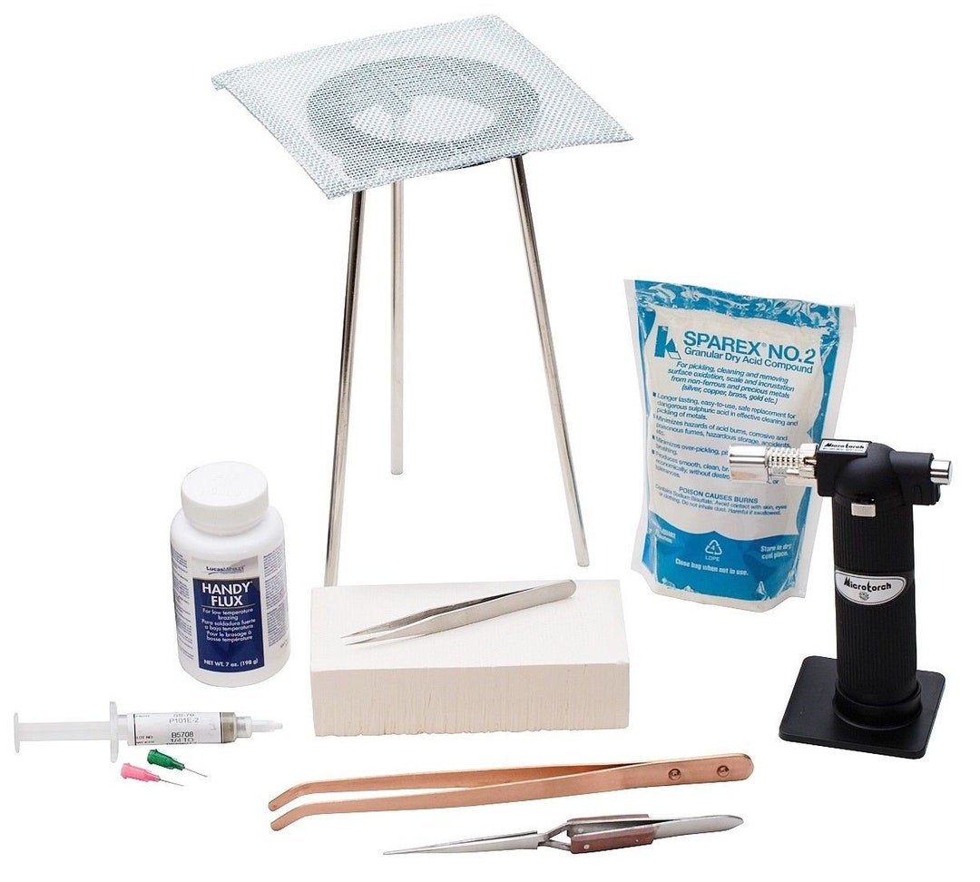 Basic Soldering Kit Jewelry Making Metal Solder Repair Tool Etsy
