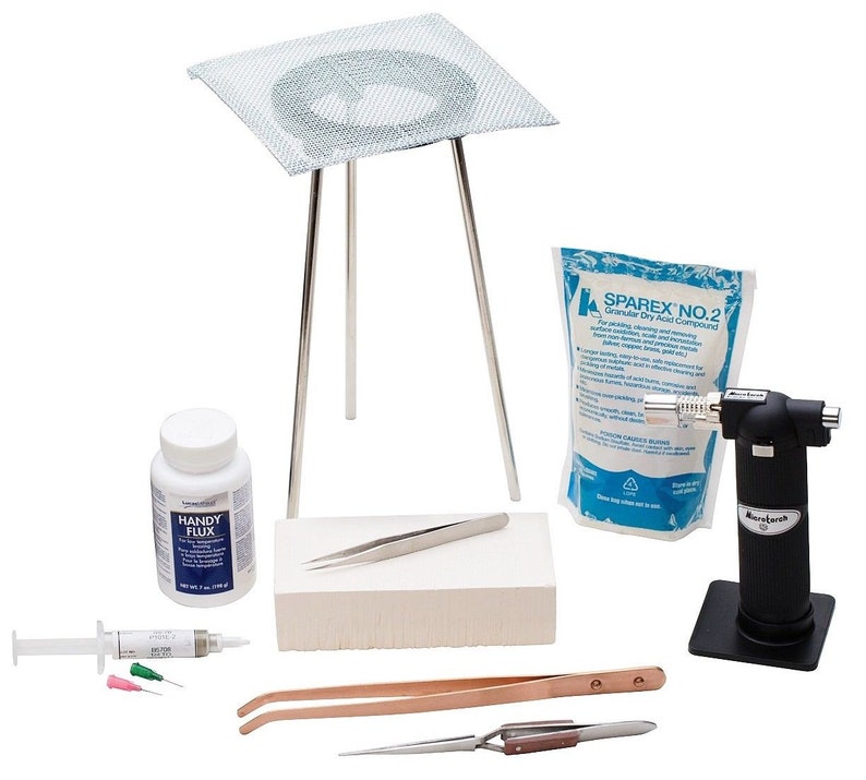 Basic Soldering Kit Jewelry Making Metal Solder Repair Tool Etsy