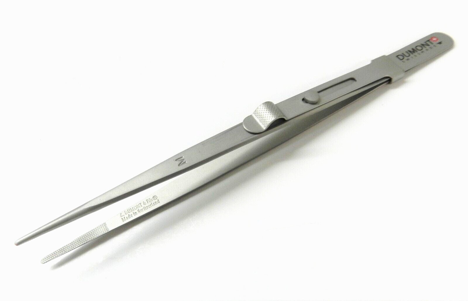 Rainbow Stainless Steel Curved Tweezers Cross Lock Reverse Tweezers Clamp  Picking Tool for Craft Hobby Nail Art Tools 