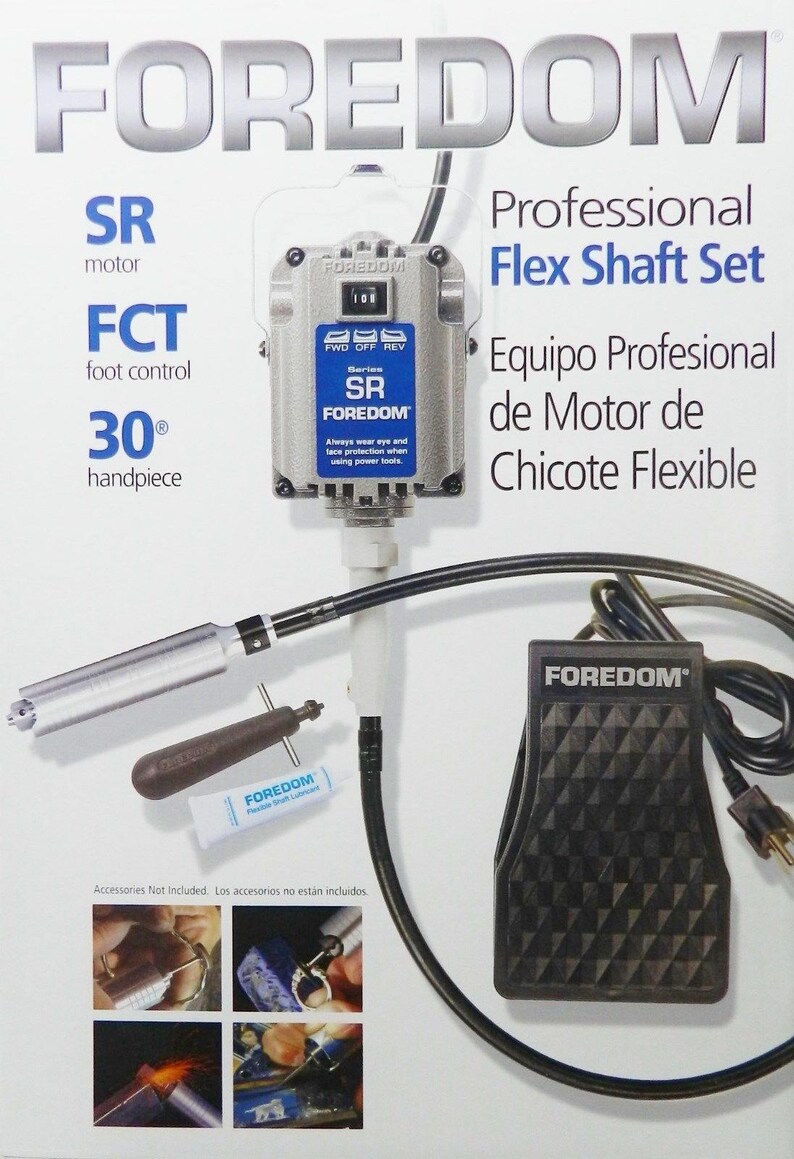 Foredom K.8301 Flex Shaft Set 115v KIT SR Motor FCT Pedal 30 Etsy España