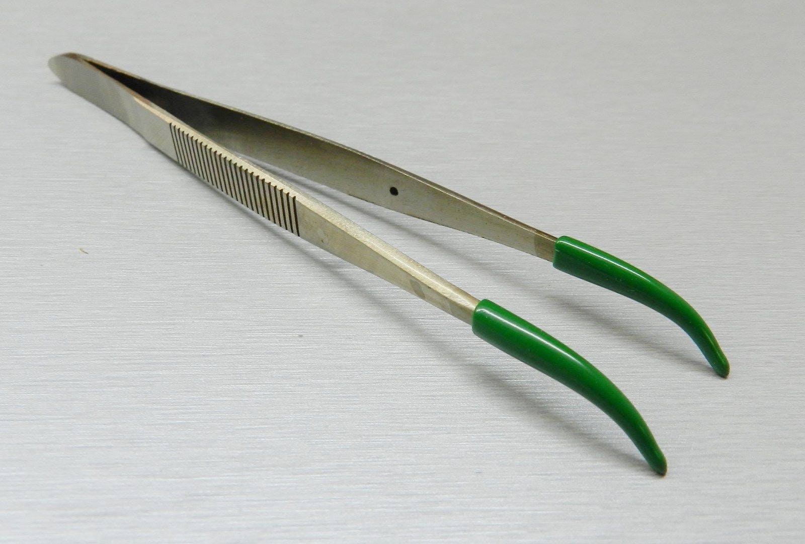 Tweezers Curved Tip Rubber Tips PVC Coated Curved Tweezer Etsy