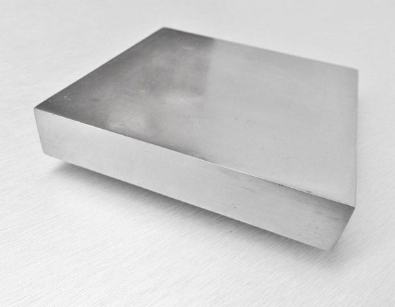 4x4 Steel Bench Block Jewelers Steel Block Metal Working Anvil Etsy