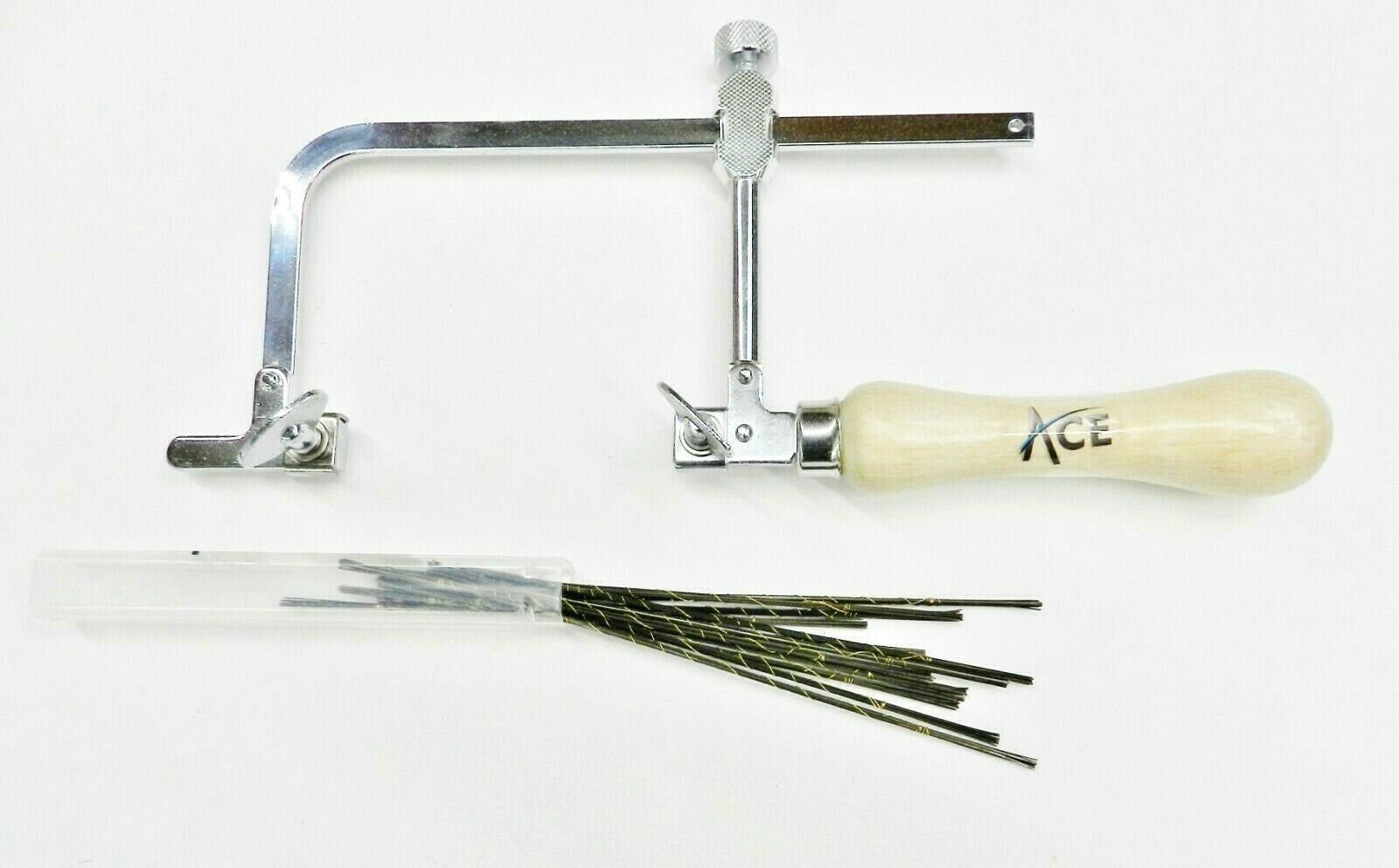 German Style Jeweler's Saw Frame with 144 Blades Professional Jewelry  Making Kit