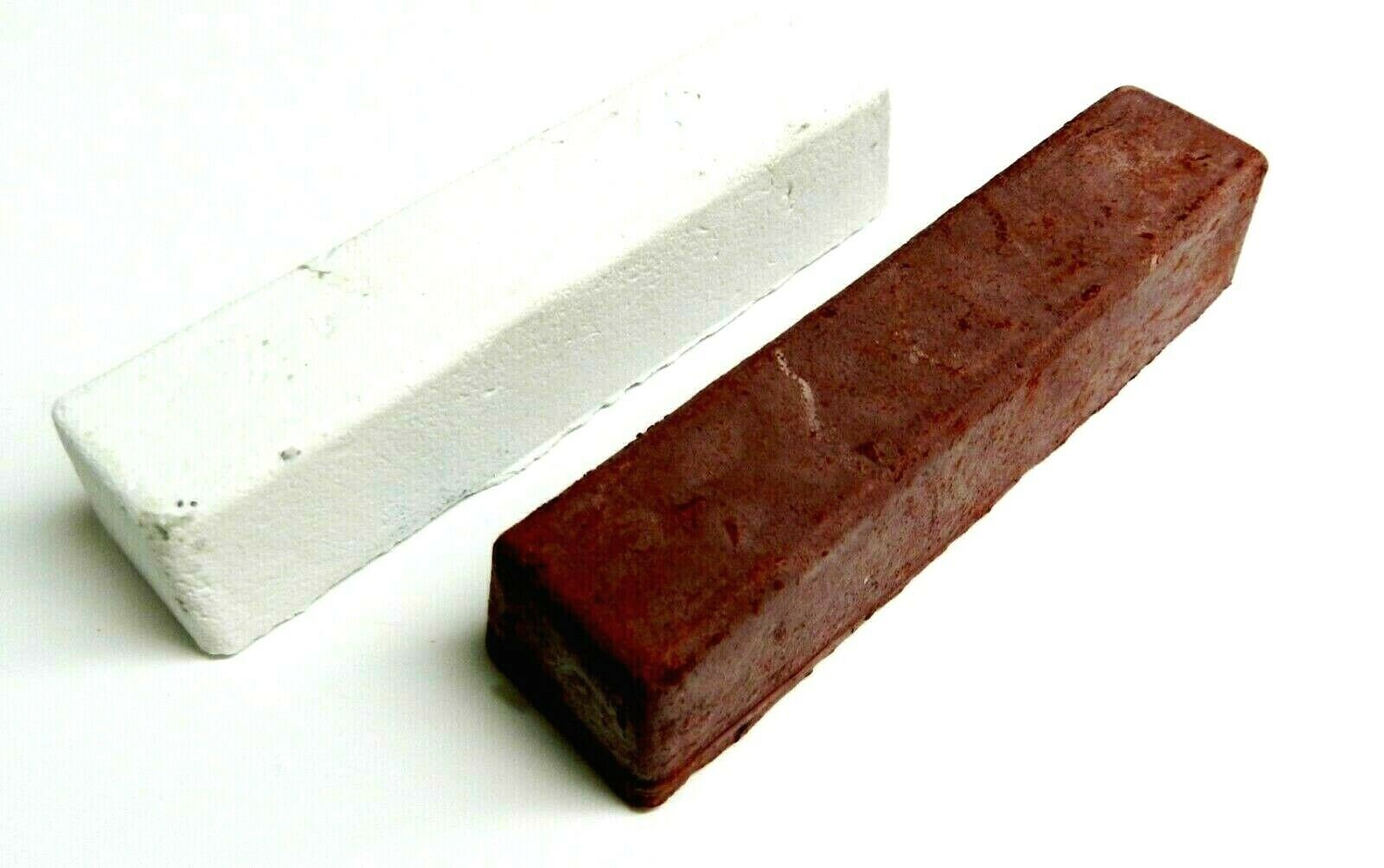 Red Rouge & White Polishing Compound Jewelers Rouge Buffing Etsy