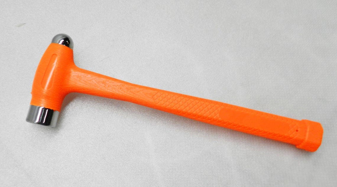 Dead Blow Hammer Ball Pein 1Lb Dual Face Flat & Peen Steel Etsy