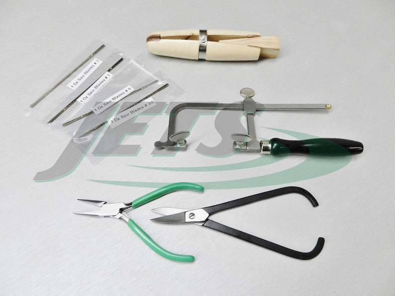 Jewelry Making Kit Sawing Holding Saw Frame Blades Shear Etsy