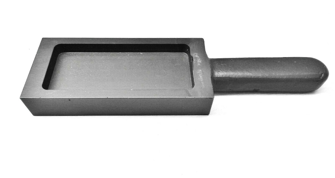 Cast Iron Ingot Mold 1 Kilo Make Flat Gold & Silver Bars Etsy