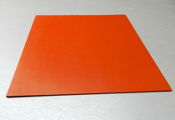 Silicone Rubber Pad 12 x 12 Square 1/8 Thick