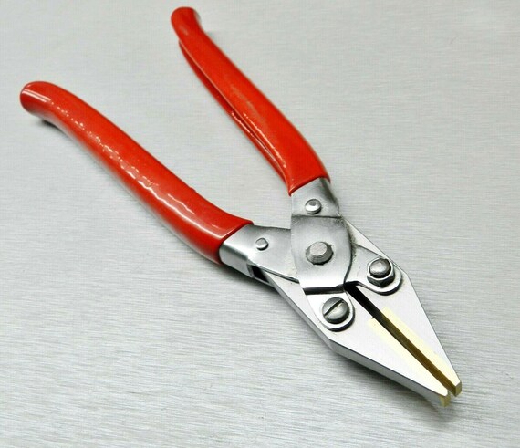 Parallel Action Pliers Nylon Jaws Pliers Flat Nose Non Marring for Jewelry  Crafts 