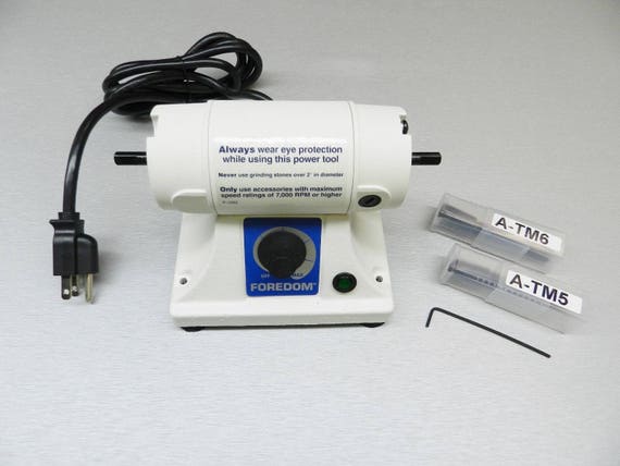 Foredom Polishing Lathe K 3340 Motor Kit Bl 1 Bench Lathe With Etsy