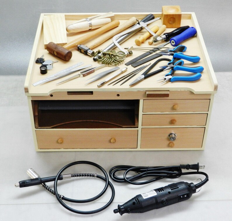 Jewelry Making Workbench & Tools Set Bench Tools Rotary Tool Etsy