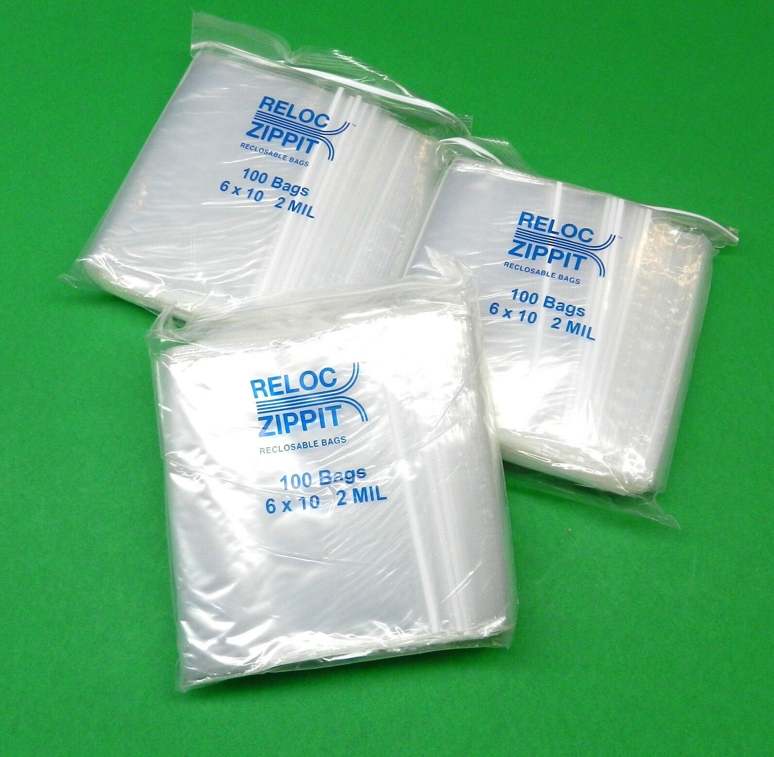 3 x 4 2 mil 100 Pack - Clear Plastic Reclosable Single Zipper Poly Bag | MagicWater Supply Brand 