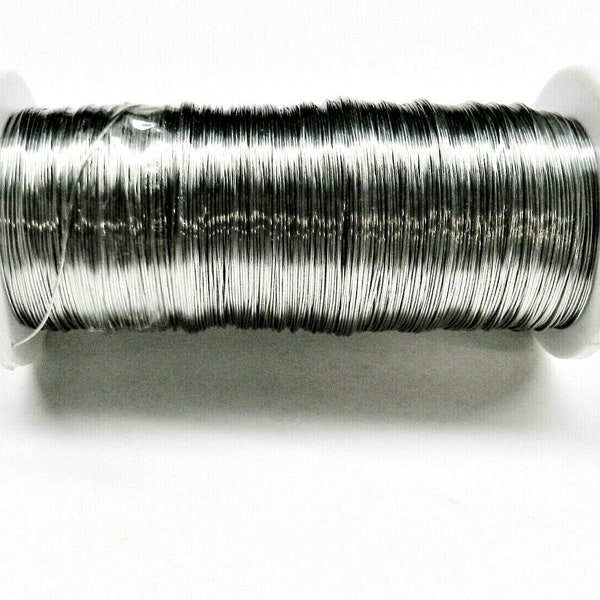 26ga Stainless Steel Wire Dead Soft Binding Wire Soldering 1/2lb Jewelry Making