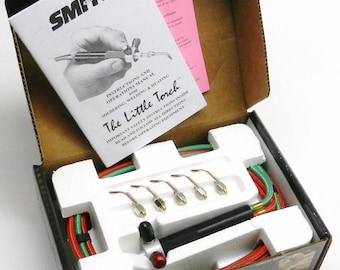 Smith Little Torch 239-048A Jewelers Torch 5 Tip EUROPEAN Fitting Jewelry Making (13E)