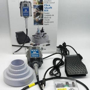 Foredom K.8301-307 Flex Shaft Kit with PepeTools Jump Ring Maker Set