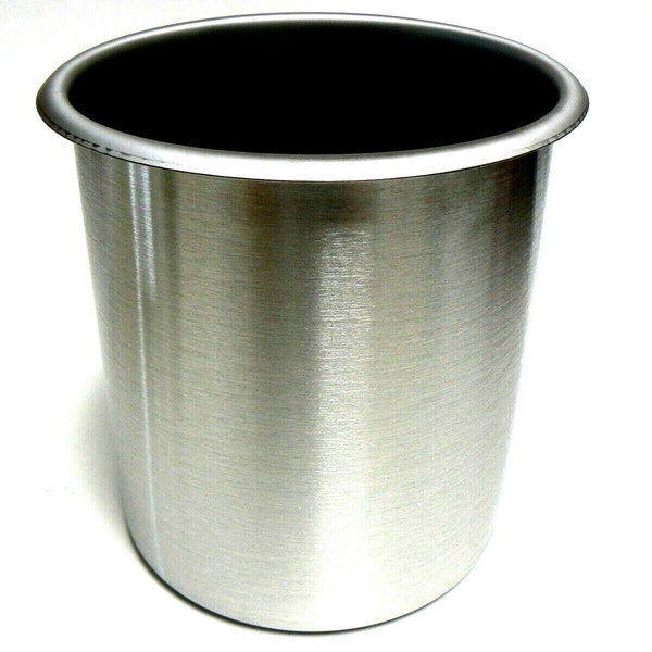 Bain Maries 3-1/2 Quart Pot Stainless Steel Beaker 3.3l Kitchenware Container