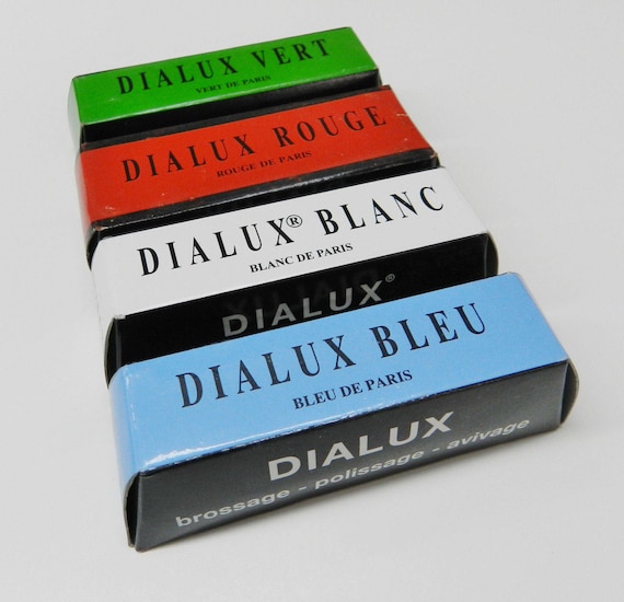 4 Bars Jewelers Rouge Polish Dialux French Jewelry Polishing Buffing  Compound Made in France 