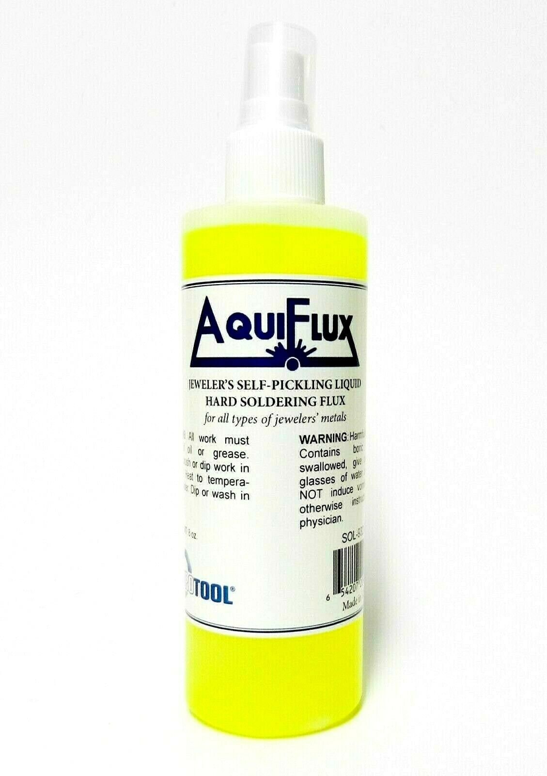 Flux, Classic 100 Gel for Stained Glass and Soldering, 8 Oz Bottle