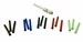 2mm Silicone Pin Polishing Points 15Pc Assortment of 5 Grades & Chuck Mandrel 