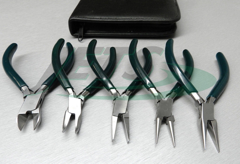 OdontoMed2011 Split Ring Pliers - Jewelry Making Tool With Spring Loaded Handle