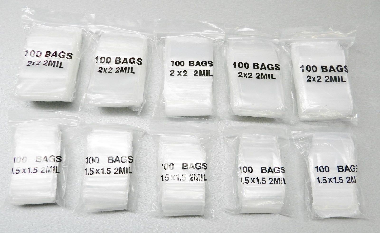 Zip-Lock Bags - 1.5x1.5