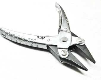 Chain Nose Parallel Action Pliers Smooth Jaw 140mm Jewelry Making Hand Tool 5.5"