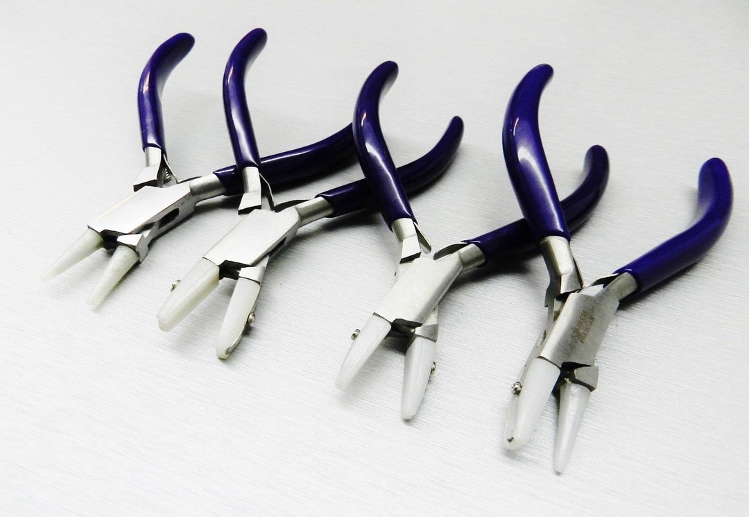 Nylon Jaw Pliers Set Jewelry Craft Bead Wire Working Bending Etsy