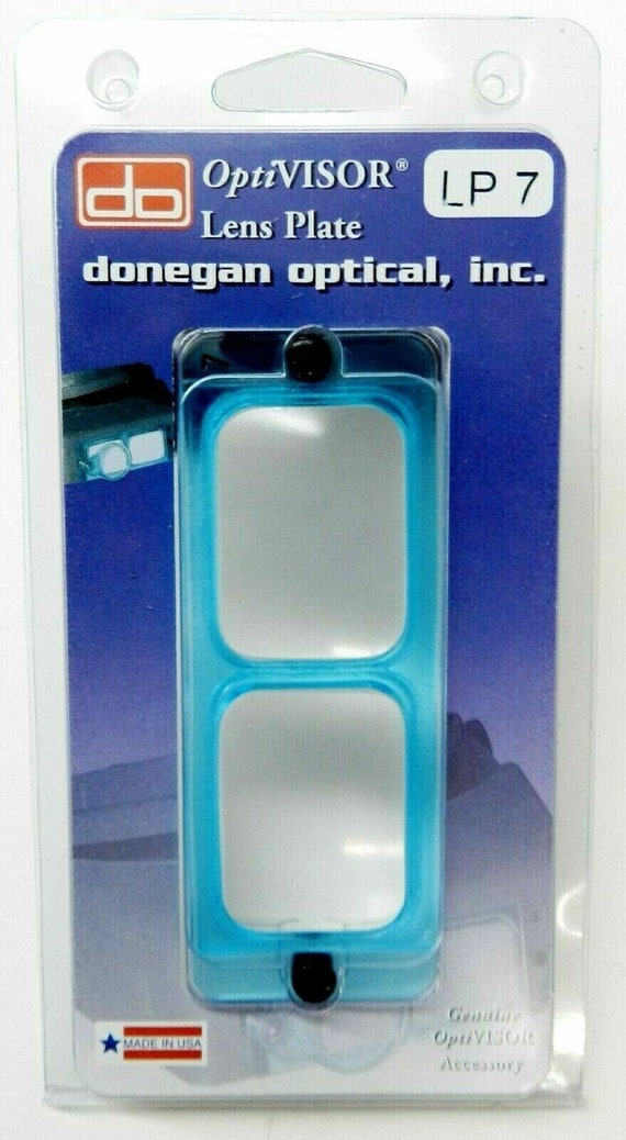 Donegan OptiVisor LP7 Piastra di ricambio della lente di vetro 7