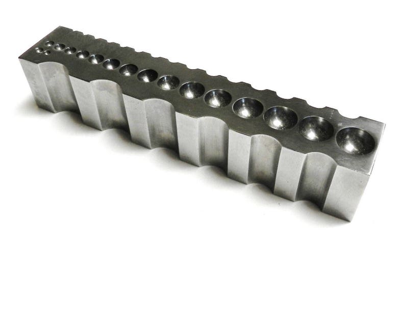 Steel Block Design Forming Block Dapping Jewelry Bending & Etsy