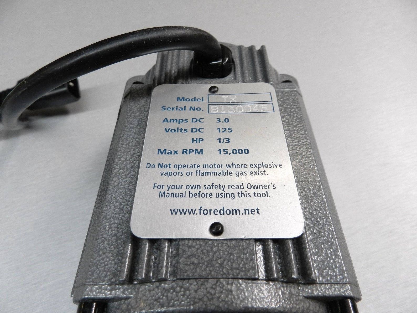 Foredom K.TX300 Flex Shaft Jewelers Kit 1/3 Hp 110v Tx300 With Etsy