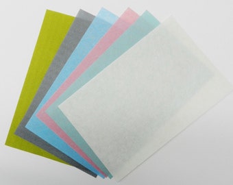 3M Wet or Dry Polishing Papers 1/2 Sheets - 6 Grades 2 each -Total 12 Pcs