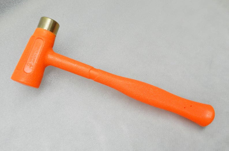 Dead Blow Hammer 1.5lb Brass Head Dual Multipurpose 24 Oz Etsy