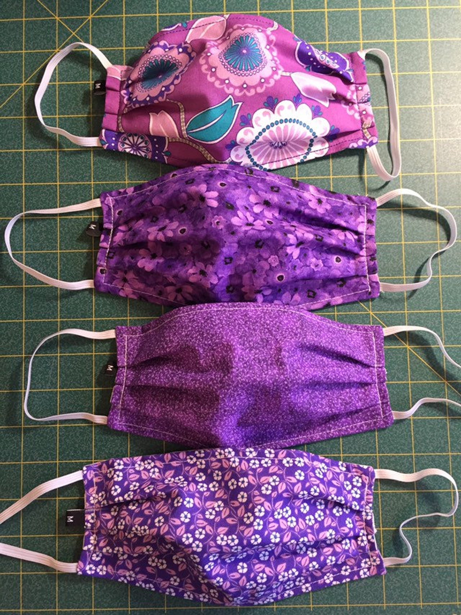 Washable 100 Cotton Face Mask for Adults and Kids Etsy