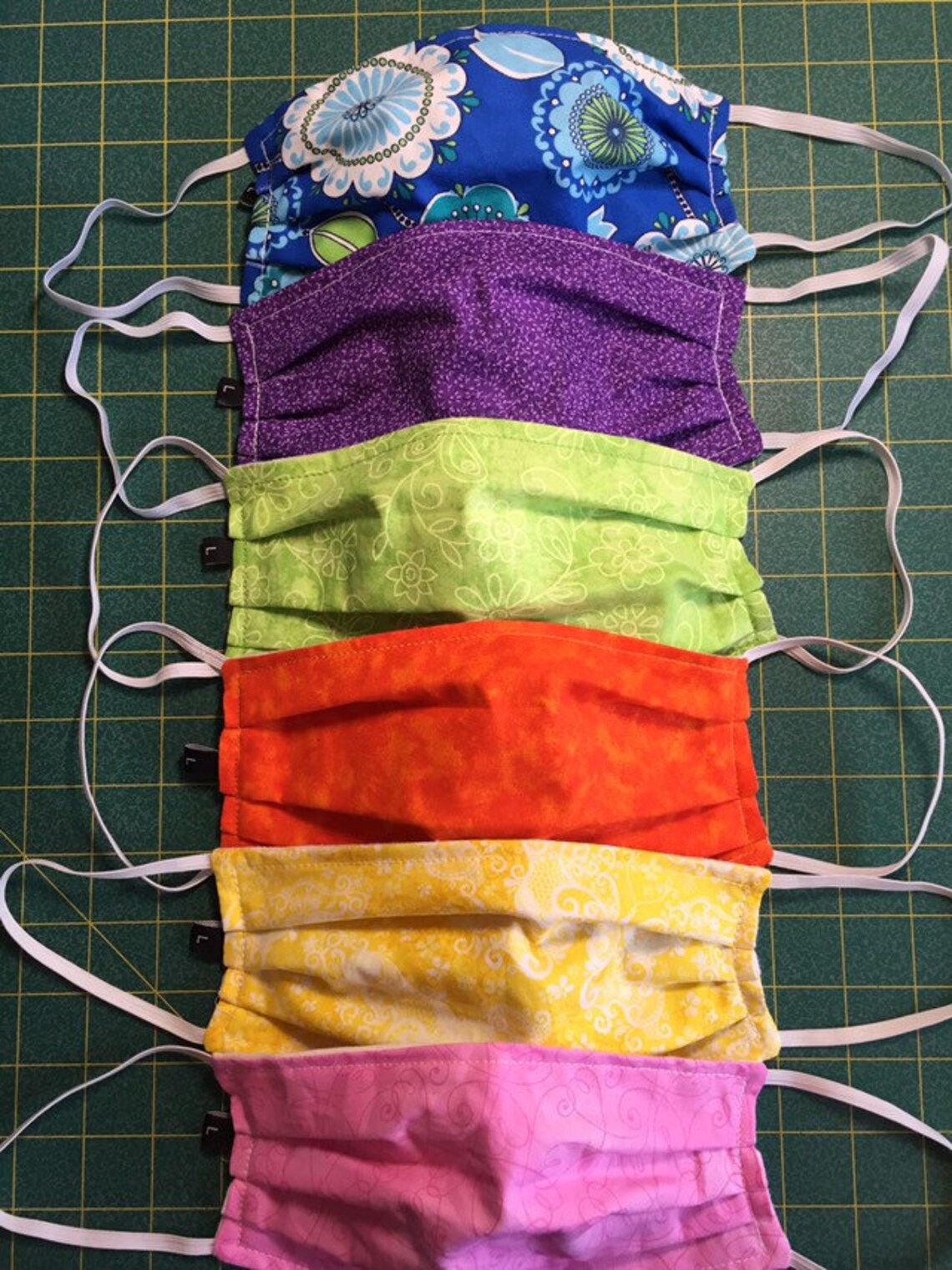 Washable 100 Cotton Face Mask for Adults and Kids Etsy