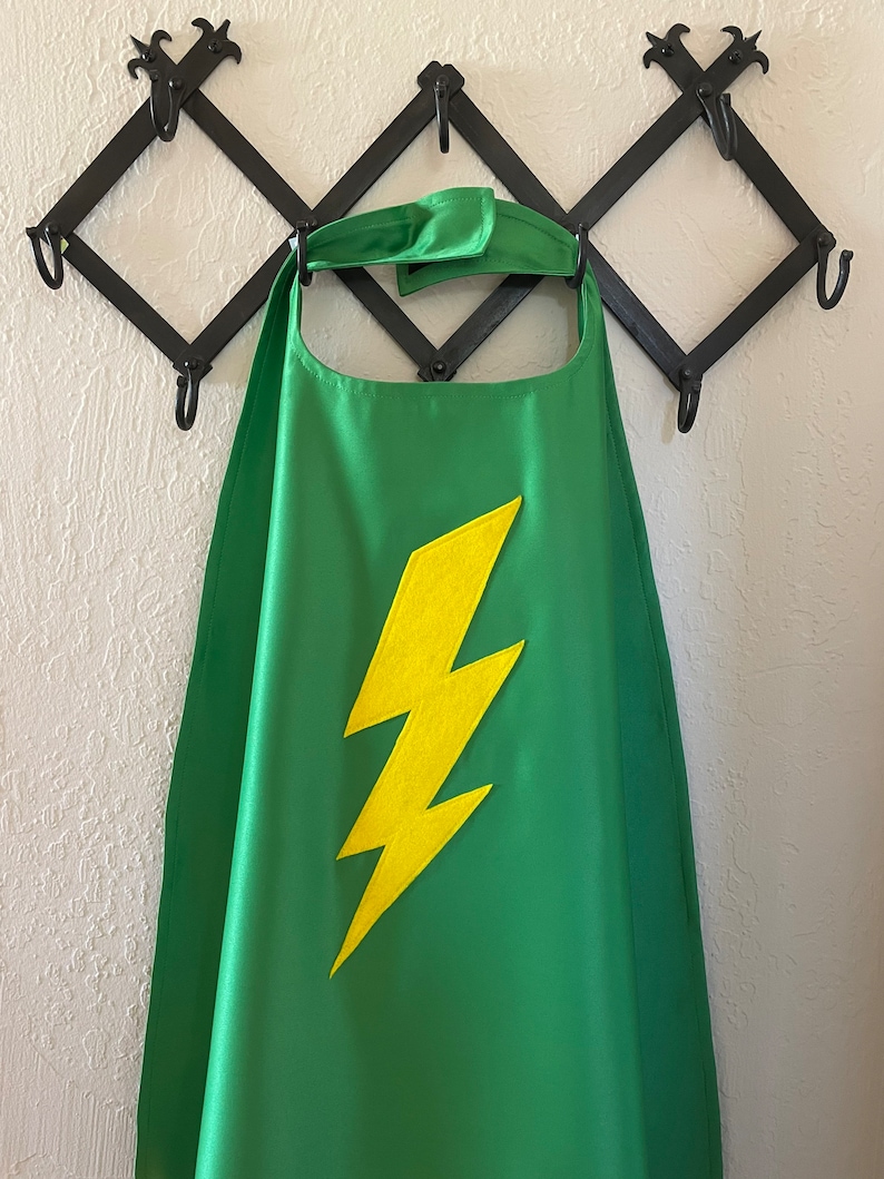 Adult All Satin Personalized Superhero Capes image 10