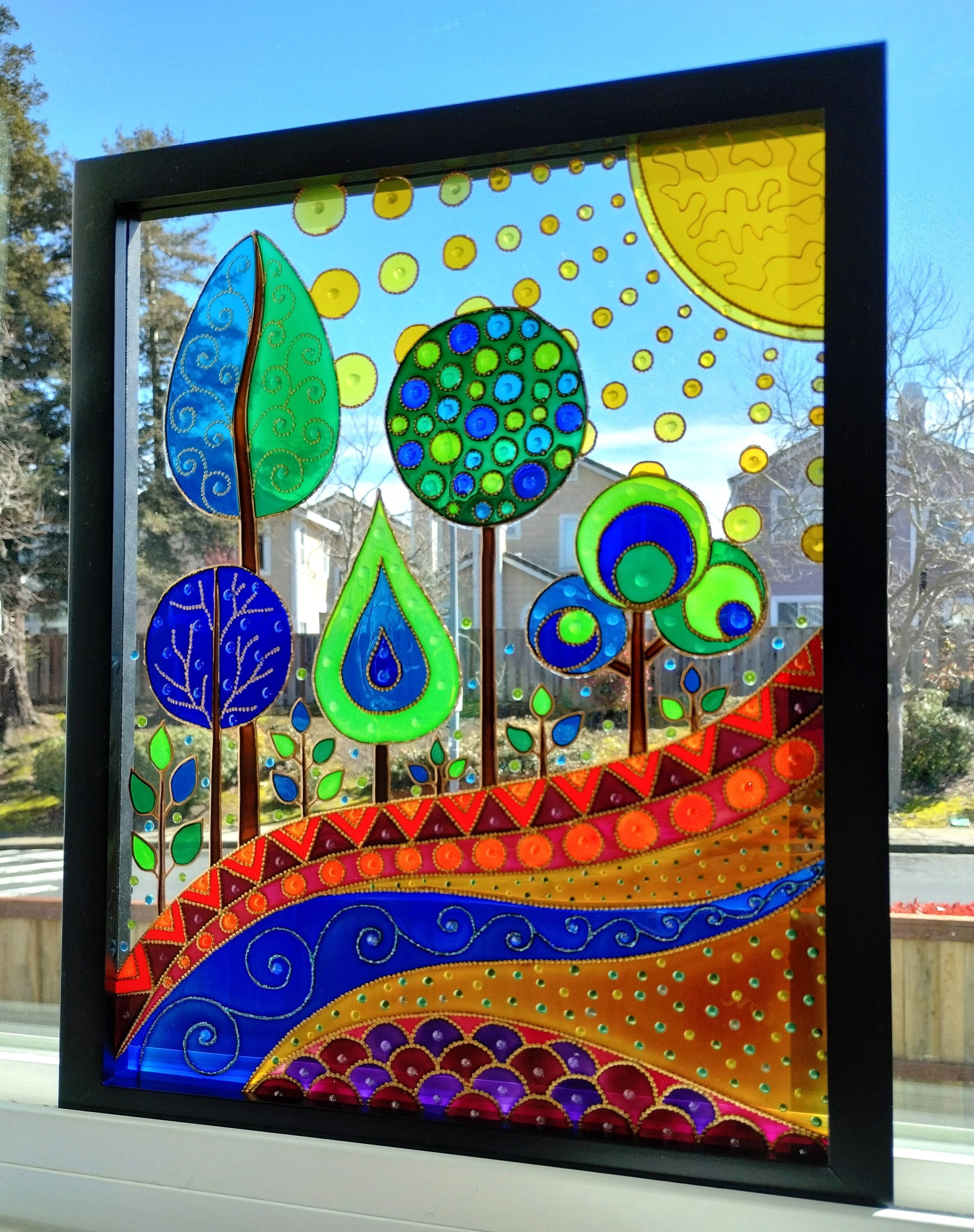 Glass Painting Ideas Designs