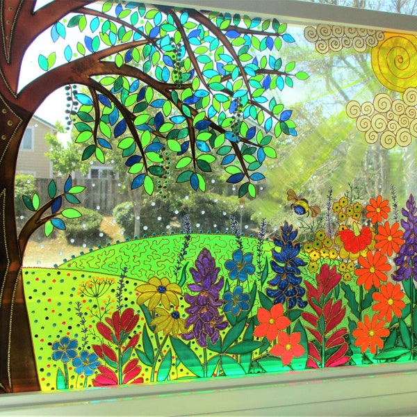 Glass Painting Etsy