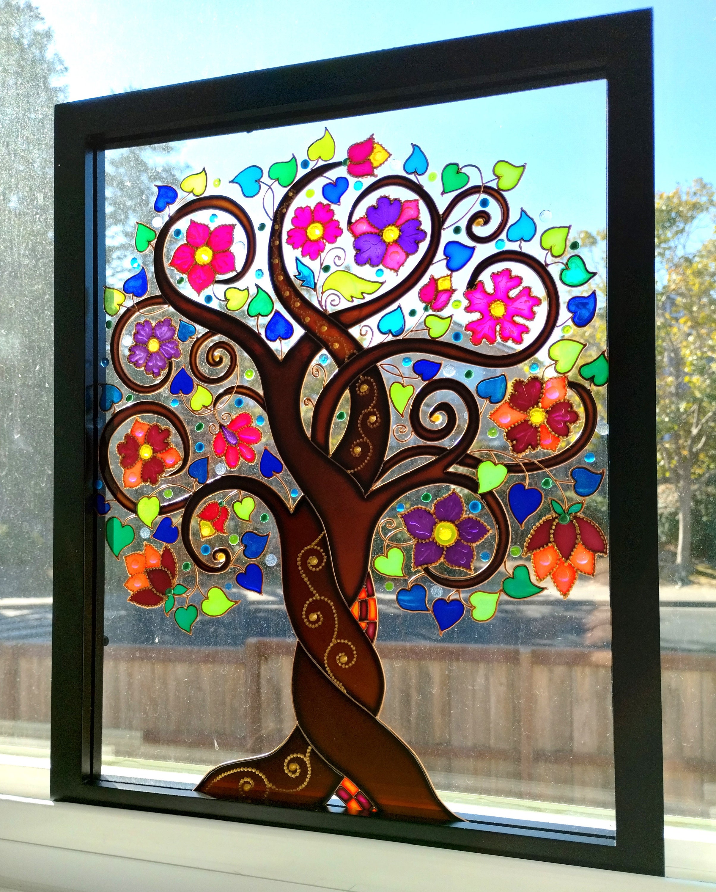 DivaFrames Vastu Quadro Albero Dei Soldi - Cornice In Legno 20x30 Cm - Portafortuna Per Ricchezza E Armonia - Decorazione Casa E Ufficio