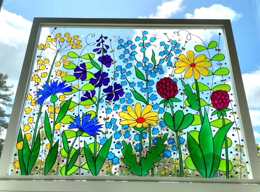 絵画花 花だより ネモフィラ）積める絵画 花つみき （popular Flowers