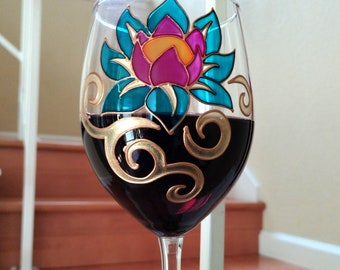Ciondoli in acrilico per bicchieri di vino, a forma di farfalla, fiori