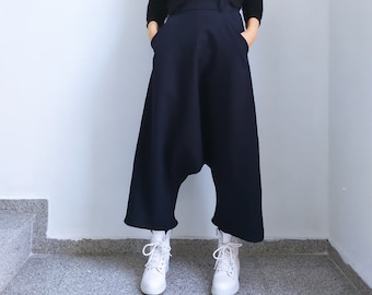 Extravagant Drop Crotch Pants, Drop Crotch Pants Women, Harem Pants Women, Plus Size Pants, Baggy Pants, Lounge Wear Women