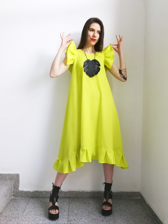 Extravagant Dress / Summer Dress Women / Dresses for Women / Plus Size / Ruffle  Dress / Cotton Dress / Loose Dress / Sleeveless Dress - Etsy Israel