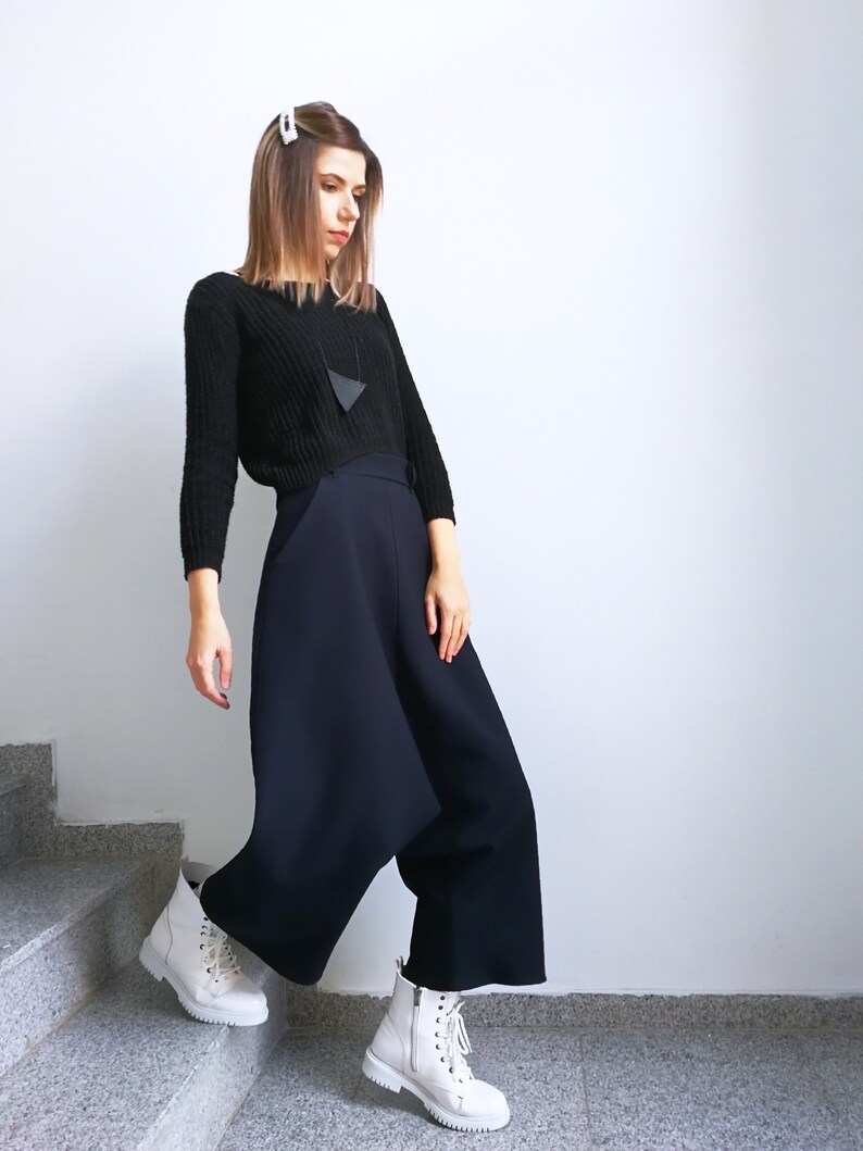 Extravagant Drop Crotch Pants / Drop Crotch Pants Women / | Etsy