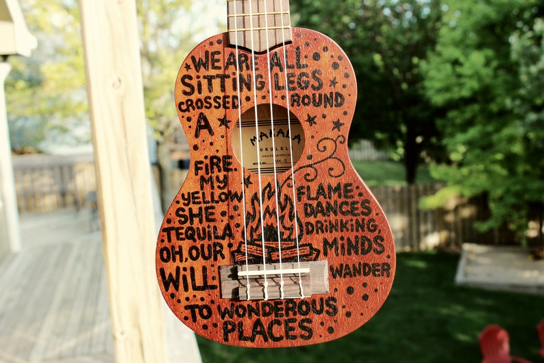 Personalized Ukulele Etsy