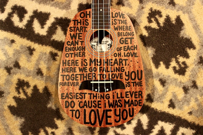 Personalized Ukulele Etsy