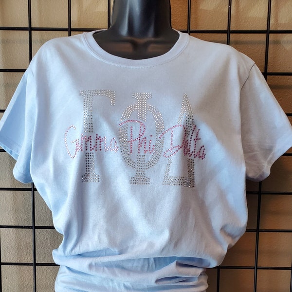 Gamma Phi Delta Rhinestone T- Shirt