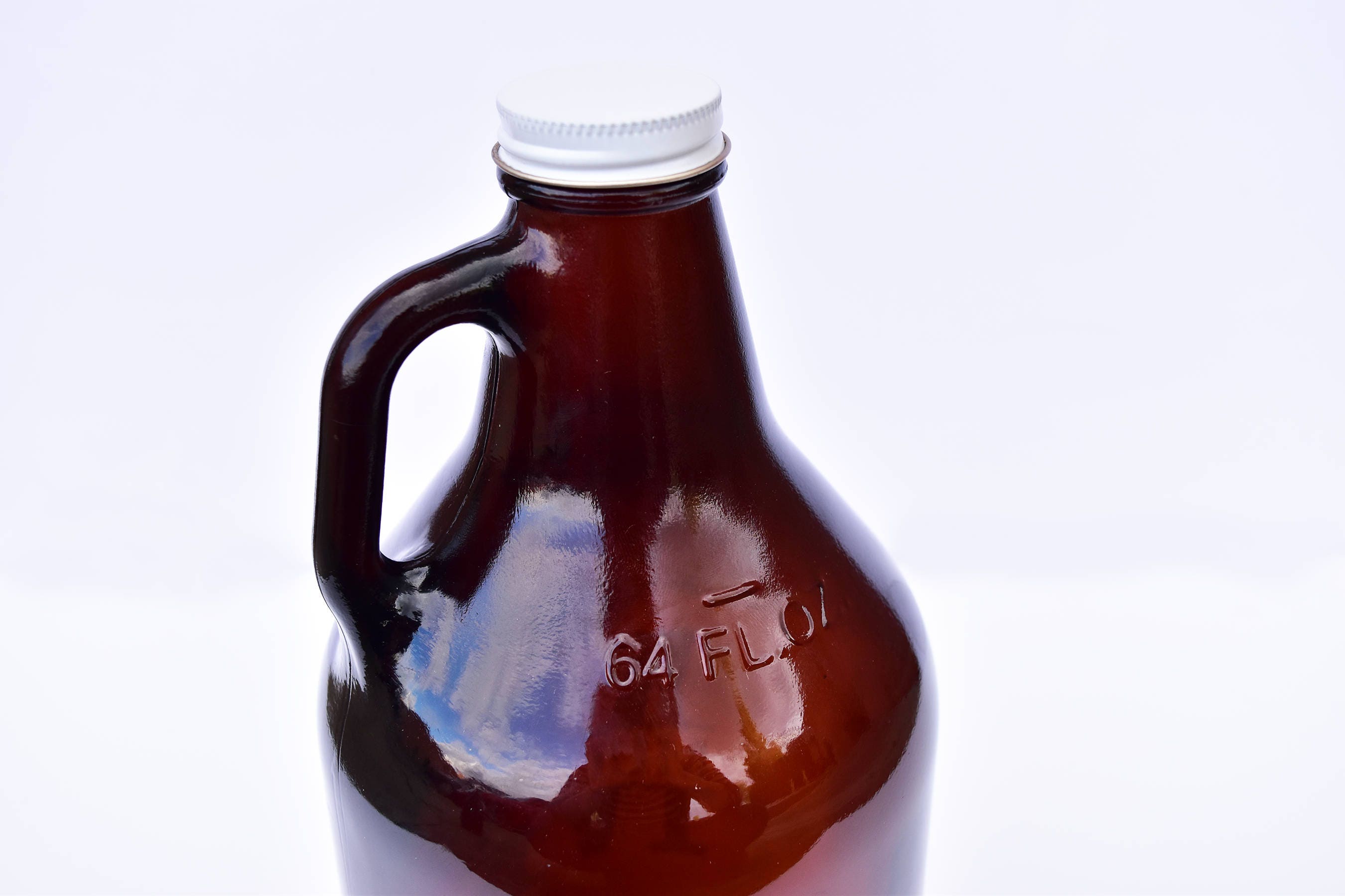 Personalized Beer Growler Amber Beer Growler 64 Oz Growler Etsy