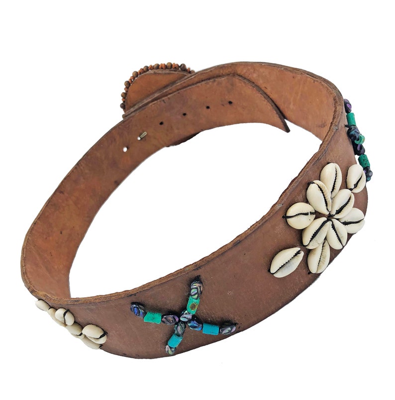 Moroccan Belt - Black with silver buckle