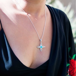 Enchantment: Turquoise Sun Necklace